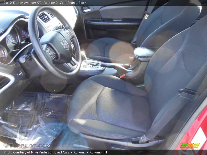 Redline 2-Coat Pearl / Black 2012 Dodge Avenger SE