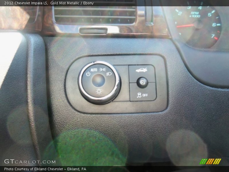 Gold Mist Metallic / Ebony 2012 Chevrolet Impala LS