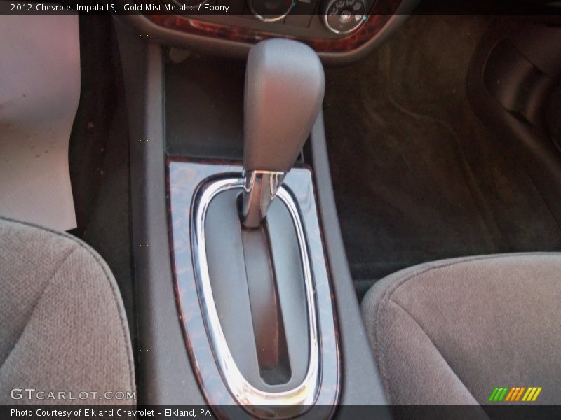 Gold Mist Metallic / Ebony 2012 Chevrolet Impala LS