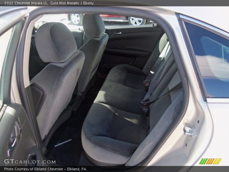 Gold Mist Metallic / Ebony 2012 Chevrolet Impala LS