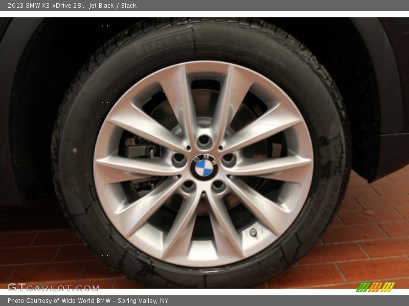 Jet Black / Black 2013 BMW X3 xDrive 28i