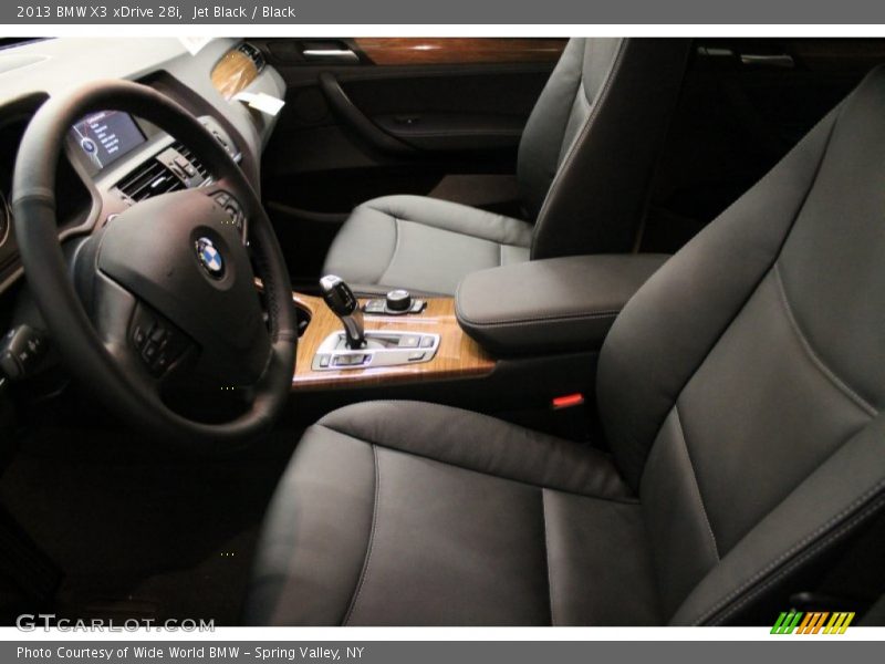 Jet Black / Black 2013 BMW X3 xDrive 28i