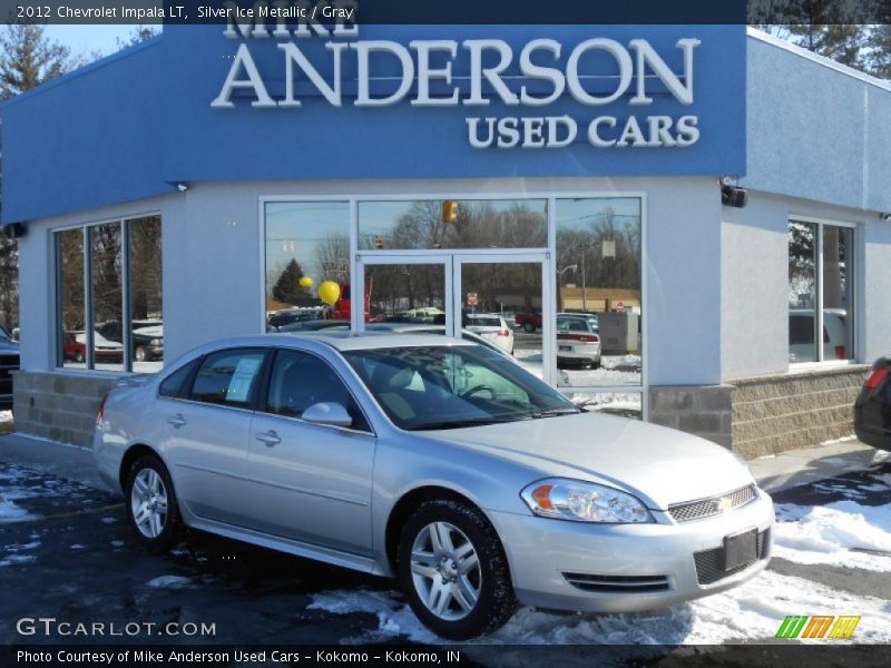 Silver Ice Metallic / Gray 2012 Chevrolet Impala LT