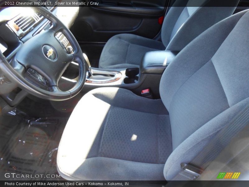 Silver Ice Metallic / Gray 2012 Chevrolet Impala LT