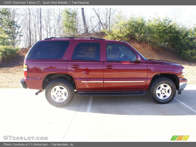 Sport Red Metallic / Tan/Neutral 2005 Chevrolet Tahoe LT