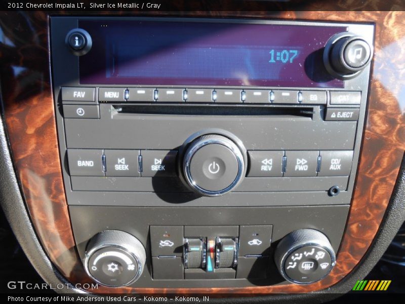 Silver Ice Metallic / Gray 2012 Chevrolet Impala LT