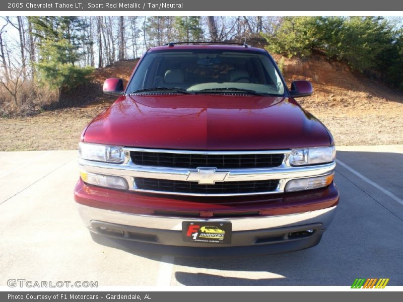 Sport Red Metallic / Tan/Neutral 2005 Chevrolet Tahoe LT