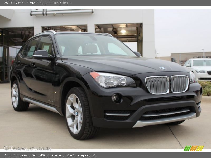 Jet Black / Beige 2013 BMW X1 sDrive 28i