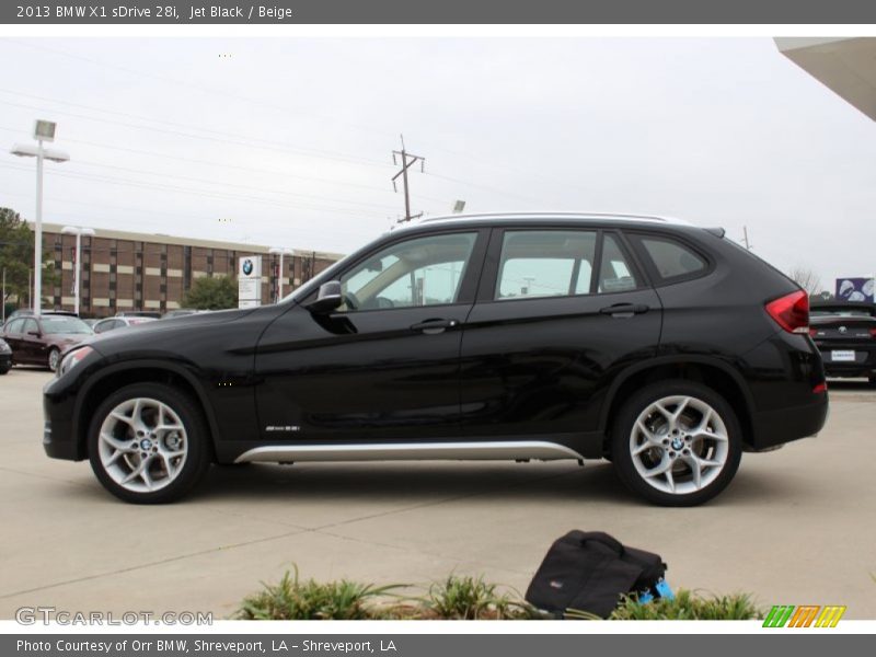 Jet Black / Beige 2013 BMW X1 sDrive 28i