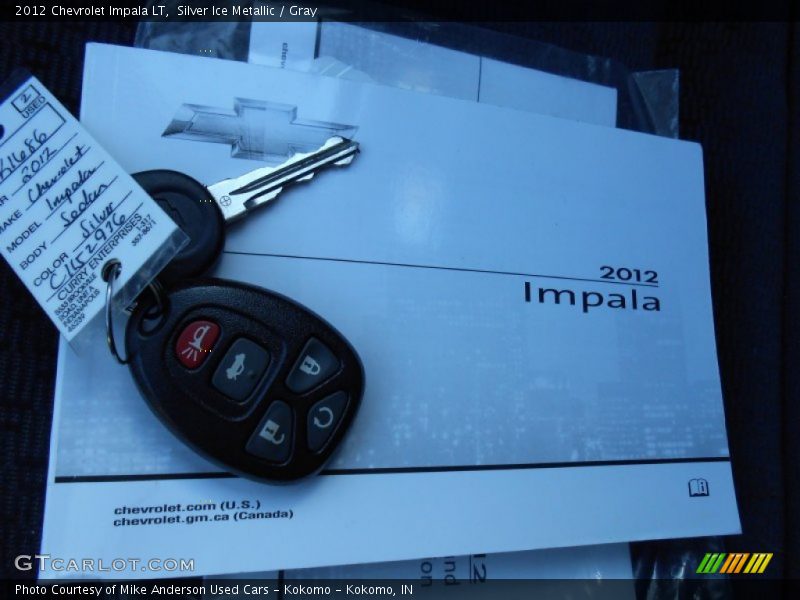 Silver Ice Metallic / Gray 2012 Chevrolet Impala LT