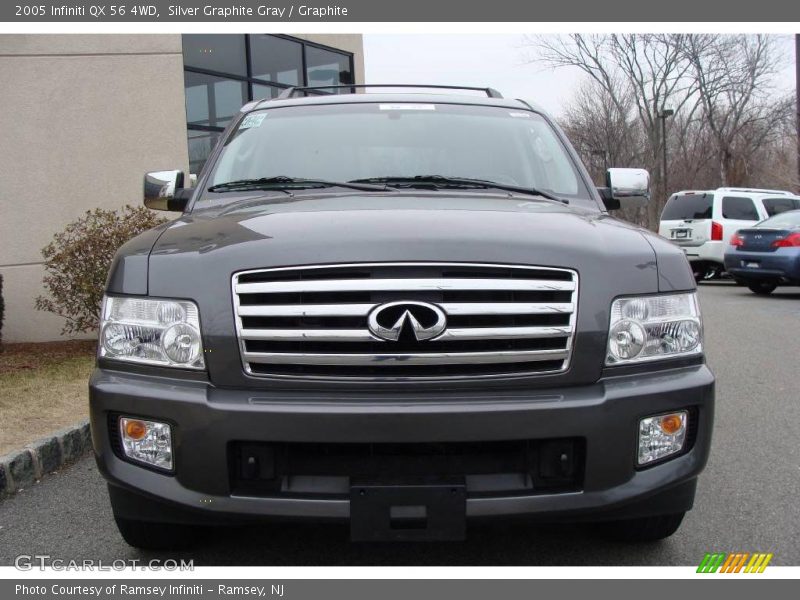Silver Graphite Gray / Graphite 2005 Infiniti QX 56 4WD