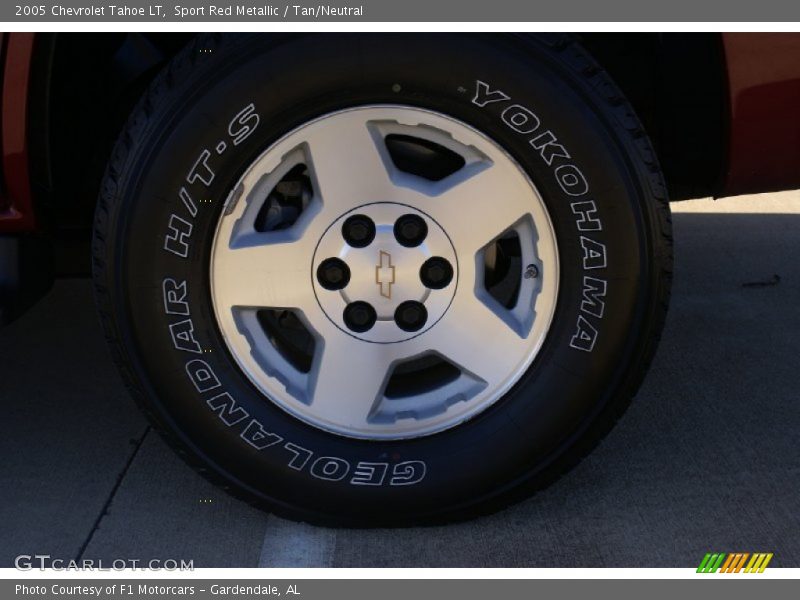 Sport Red Metallic / Tan/Neutral 2005 Chevrolet Tahoe LT