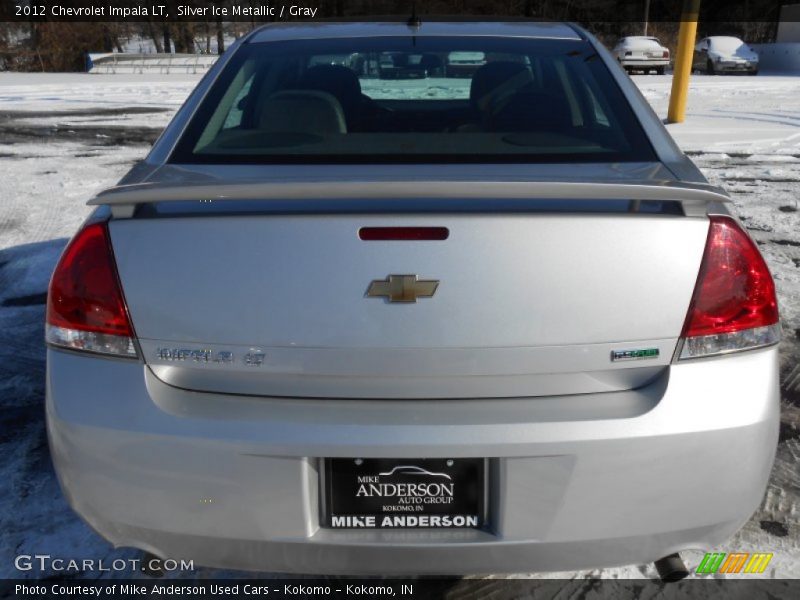 Silver Ice Metallic / Gray 2012 Chevrolet Impala LT