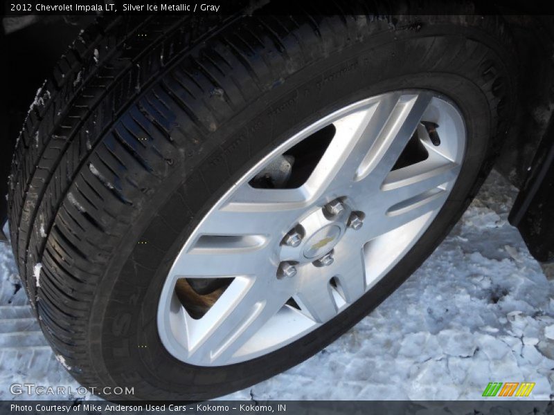 Silver Ice Metallic / Gray 2012 Chevrolet Impala LT
