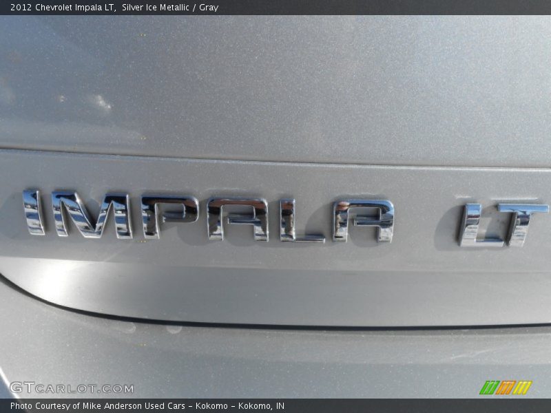 Silver Ice Metallic / Gray 2012 Chevrolet Impala LT