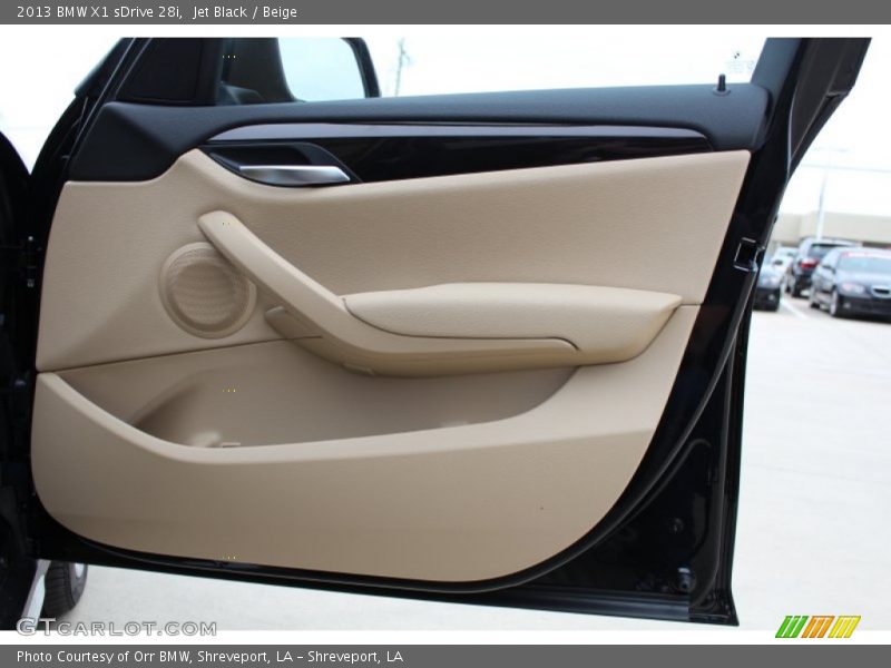Jet Black / Beige 2013 BMW X1 sDrive 28i