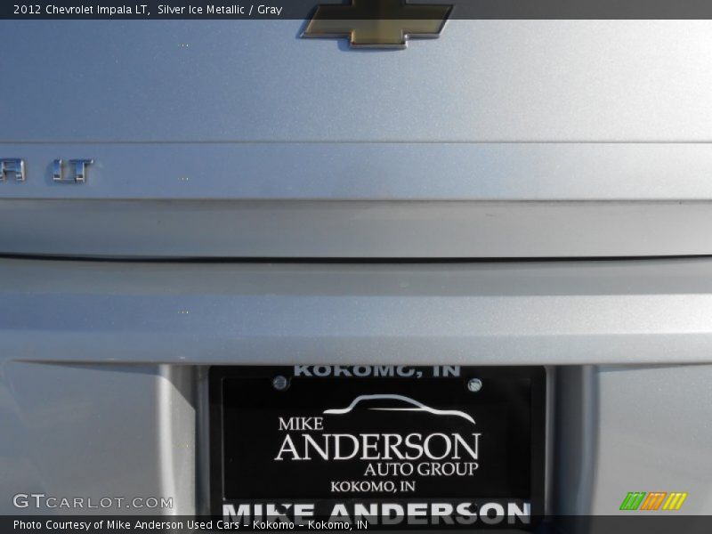 Silver Ice Metallic / Gray 2012 Chevrolet Impala LT