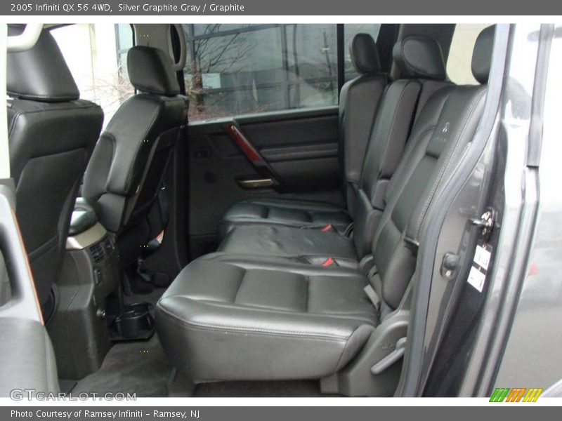 Silver Graphite Gray / Graphite 2005 Infiniti QX 56 4WD
