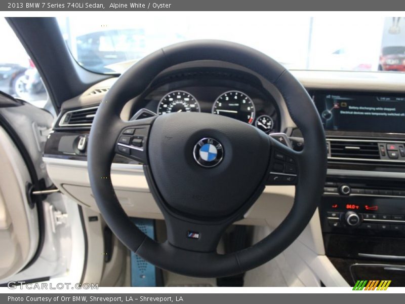  2013 7 Series 740Li Sedan Steering Wheel