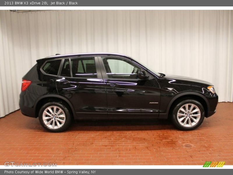 Jet Black / Black 2013 BMW X3 xDrive 28i