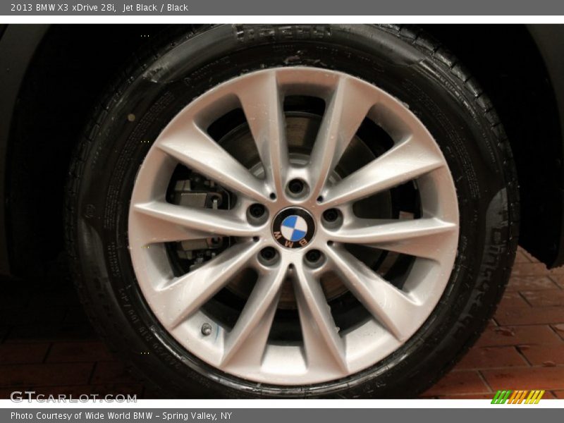 Jet Black / Black 2013 BMW X3 xDrive 28i