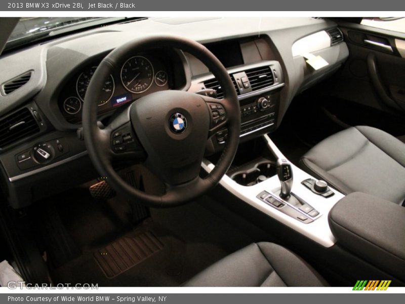 Jet Black / Black 2013 BMW X3 xDrive 28i