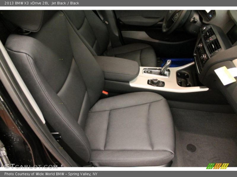 Jet Black / Black 2013 BMW X3 xDrive 28i