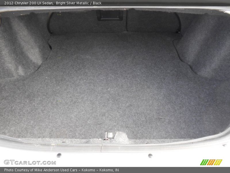 Bright Silver Metallic / Black 2012 Chrysler 200 LX Sedan