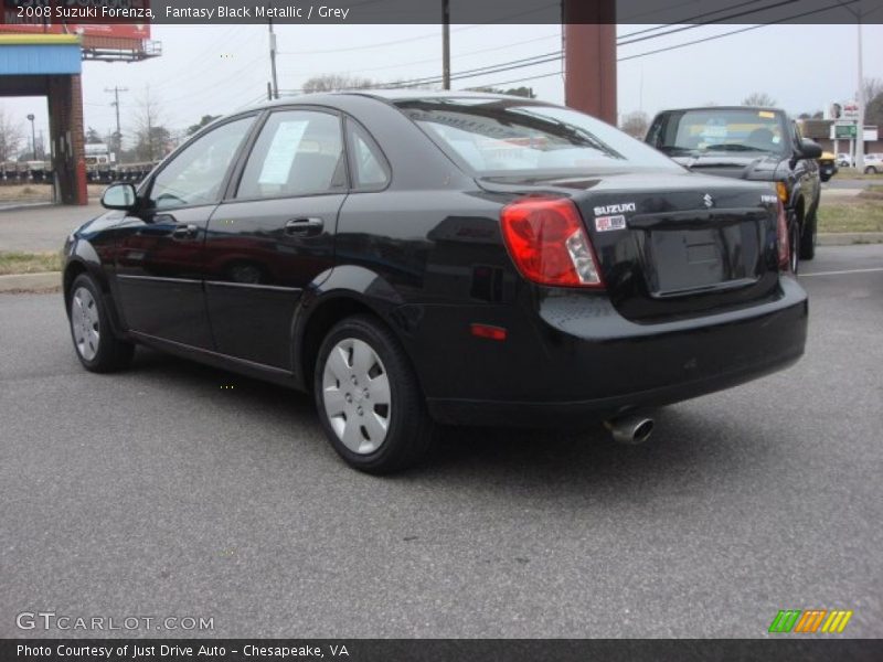 Fantasy Black Metallic / Grey 2008 Suzuki Forenza