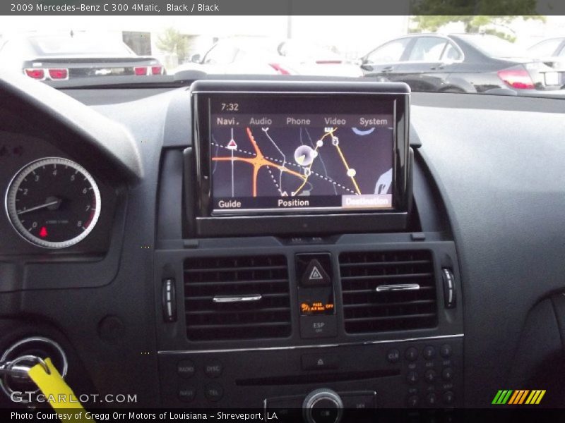Black / Black 2009 Mercedes-Benz C 300 4Matic