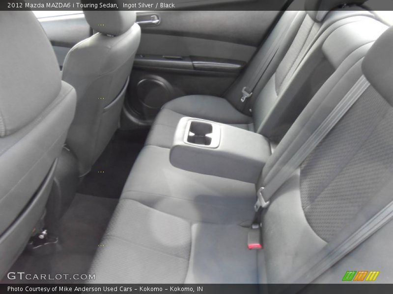 Ingot Silver / Black 2012 Mazda MAZDA6 i Touring Sedan