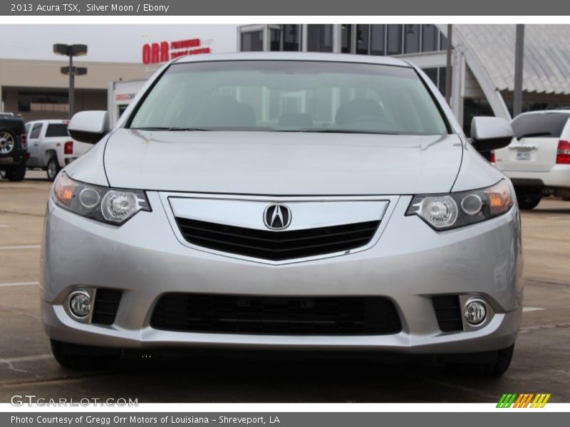 Silver Moon / Ebony 2013 Acura TSX