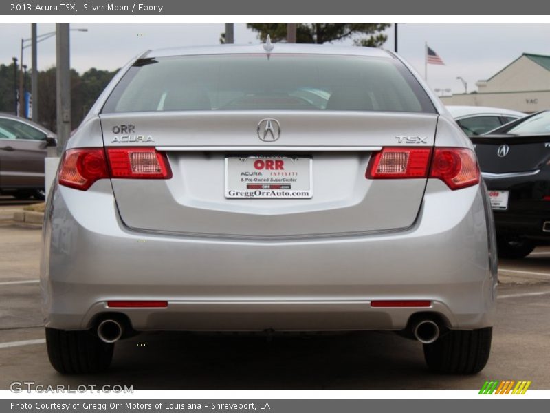 Silver Moon / Ebony 2013 Acura TSX