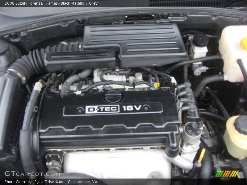  2008 Forenza  Engine - 2.0 Liter DOHC 16-Valve 4 Cylinder