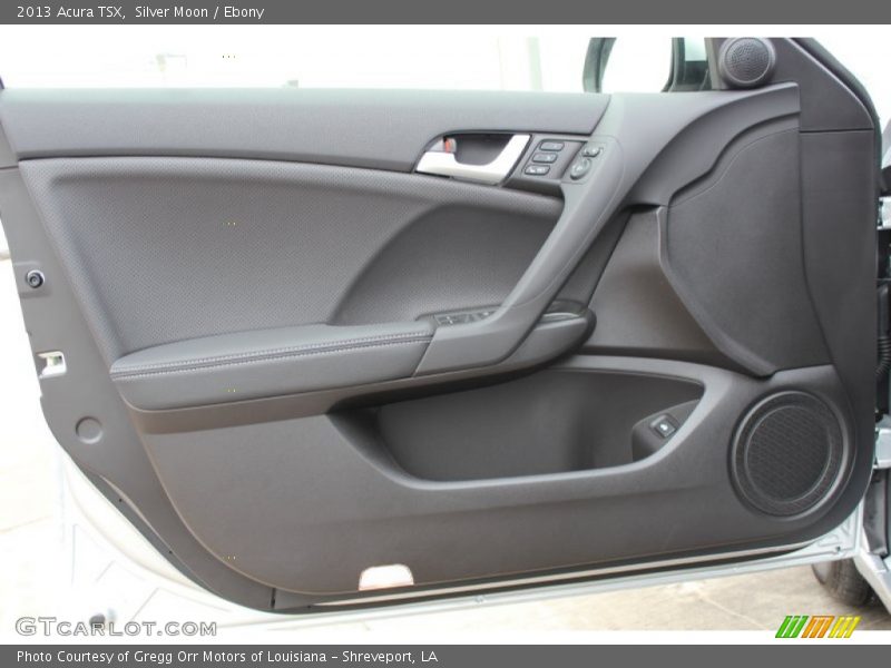 Silver Moon / Ebony 2013 Acura TSX