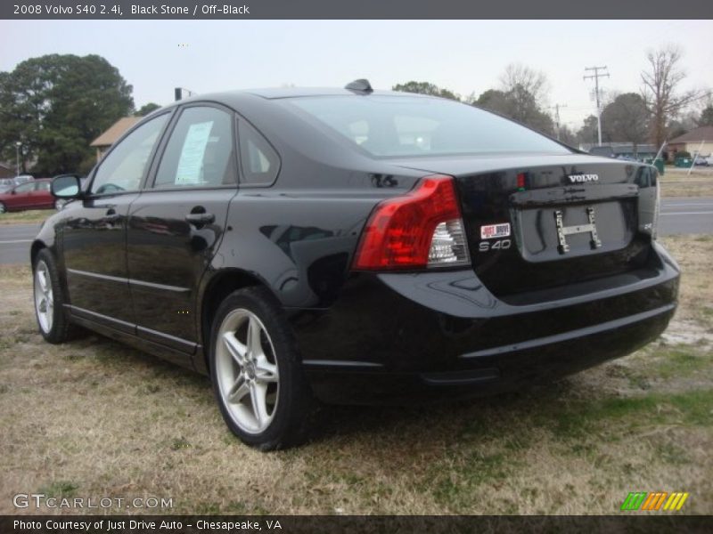 Black Stone / Off-Black 2008 Volvo S40 2.4i