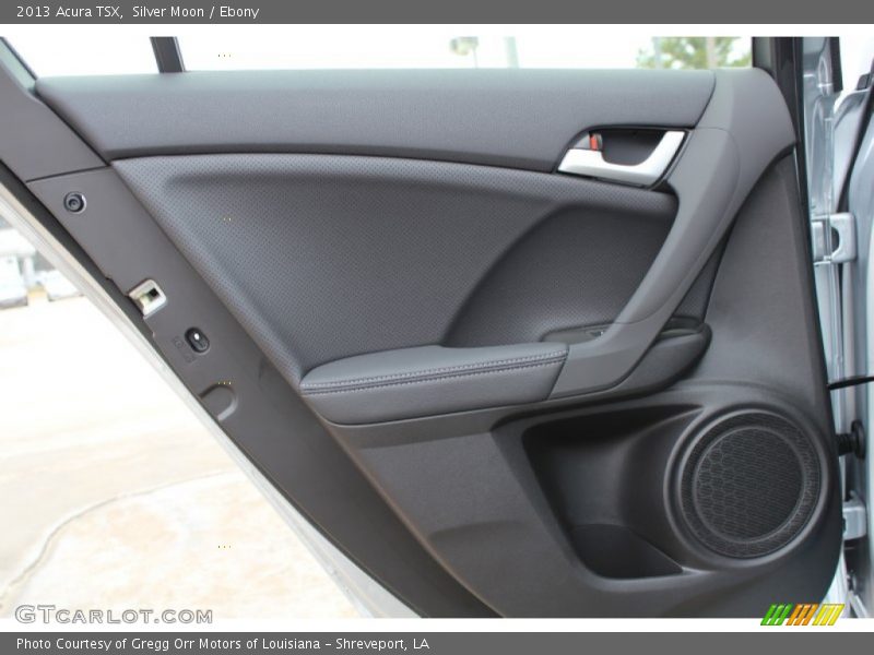 Silver Moon / Ebony 2013 Acura TSX