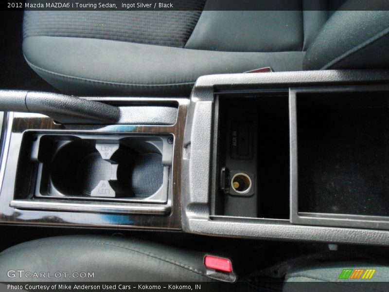 Ingot Silver / Black 2012 Mazda MAZDA6 i Touring Sedan