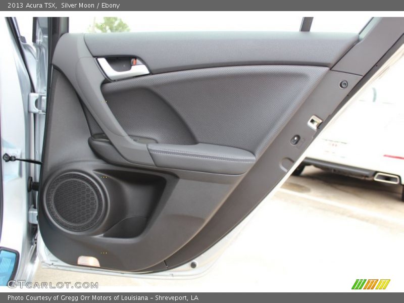 Silver Moon / Ebony 2013 Acura TSX