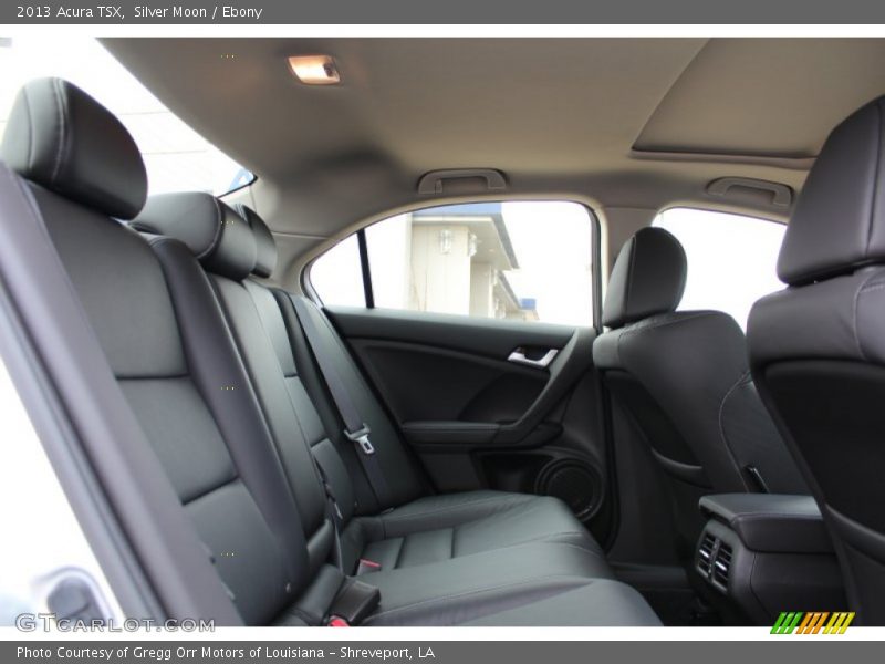 Silver Moon / Ebony 2013 Acura TSX