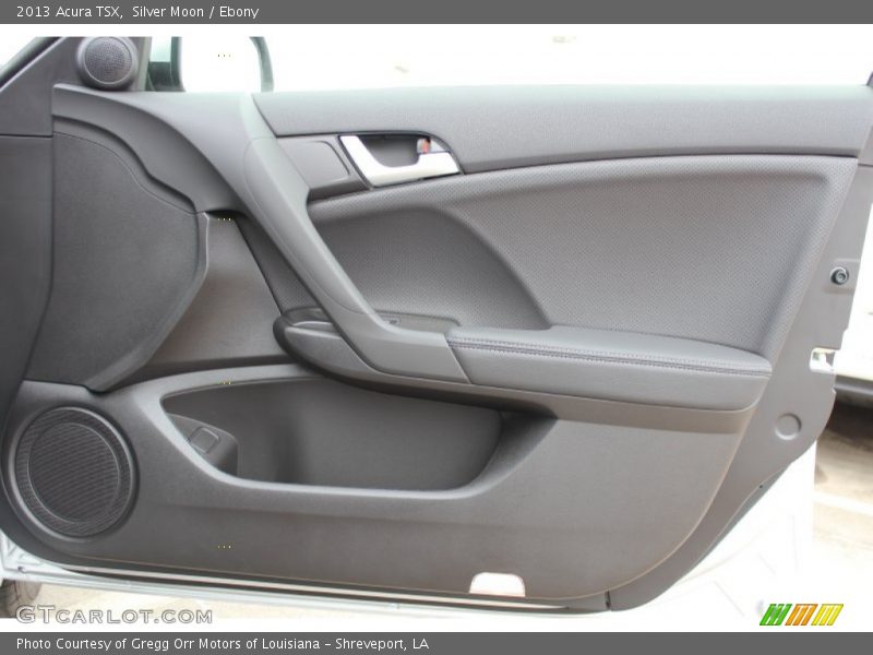 Silver Moon / Ebony 2013 Acura TSX