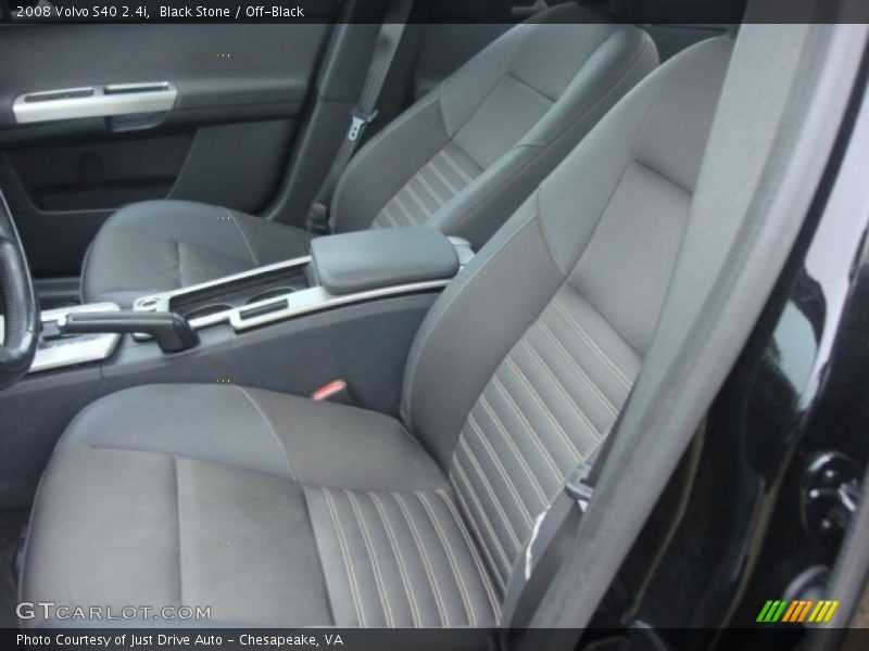  2008 S40 2.4i Off-Black Interior