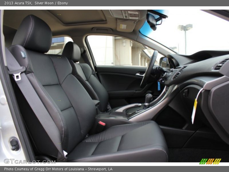 Silver Moon / Ebony 2013 Acura TSX