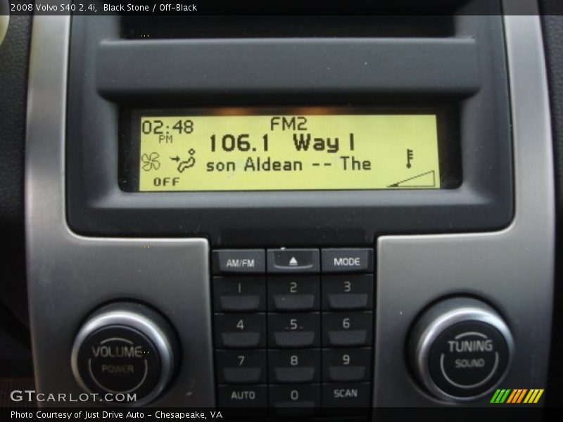 Controls of 2008 S40 2.4i