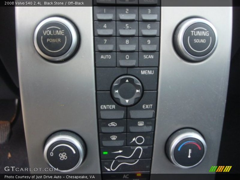 Controls of 2008 S40 2.4i