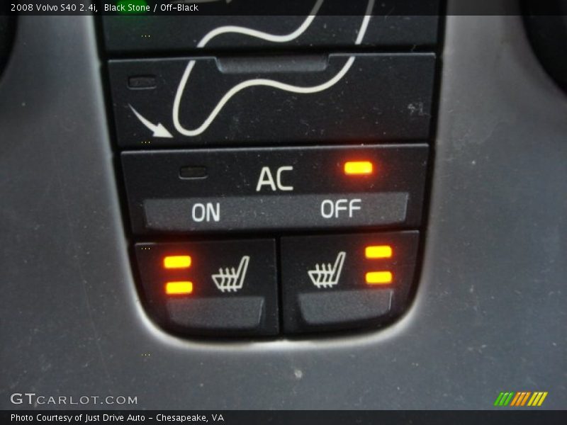 Controls of 2008 S40 2.4i