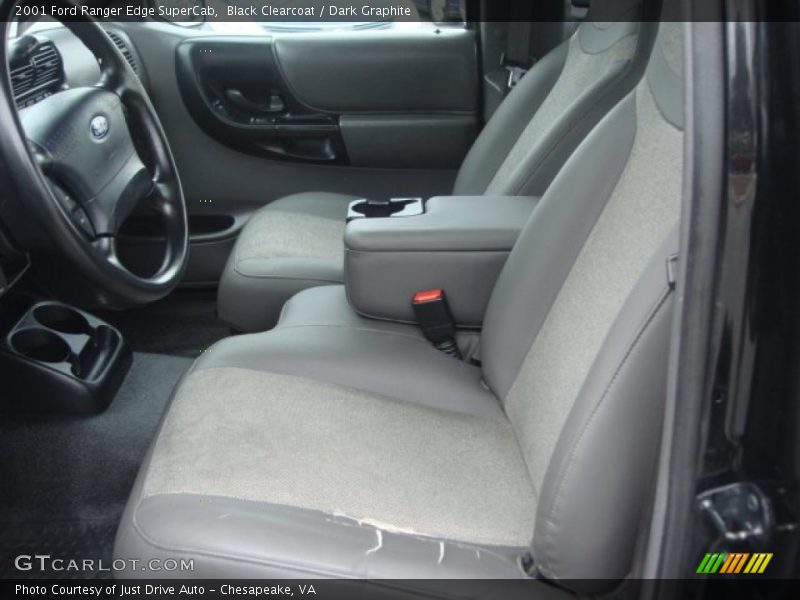 Black Clearcoat / Dark Graphite 2001 Ford Ranger Edge SuperCab