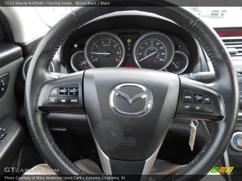  2012 MAZDA6 i Touring Sedan Steering Wheel