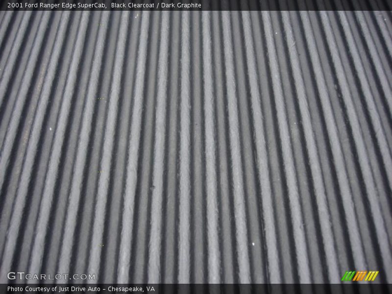 Black Clearcoat / Dark Graphite 2001 Ford Ranger Edge SuperCab