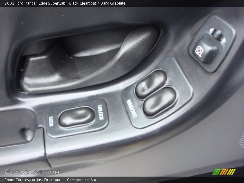 Black Clearcoat / Dark Graphite 2001 Ford Ranger Edge SuperCab